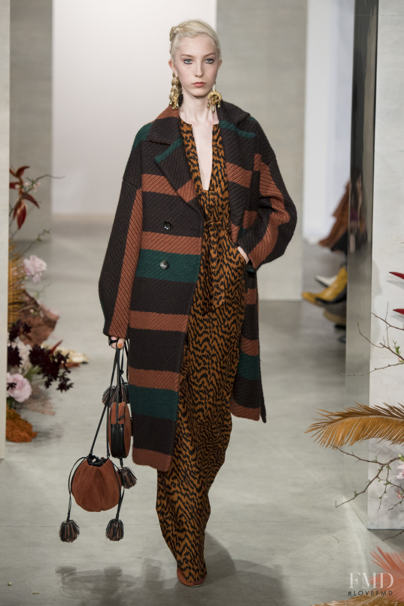 Sasha  Komarova featured in  the Ulla Johnson fashion show for Autumn/Winter 2019