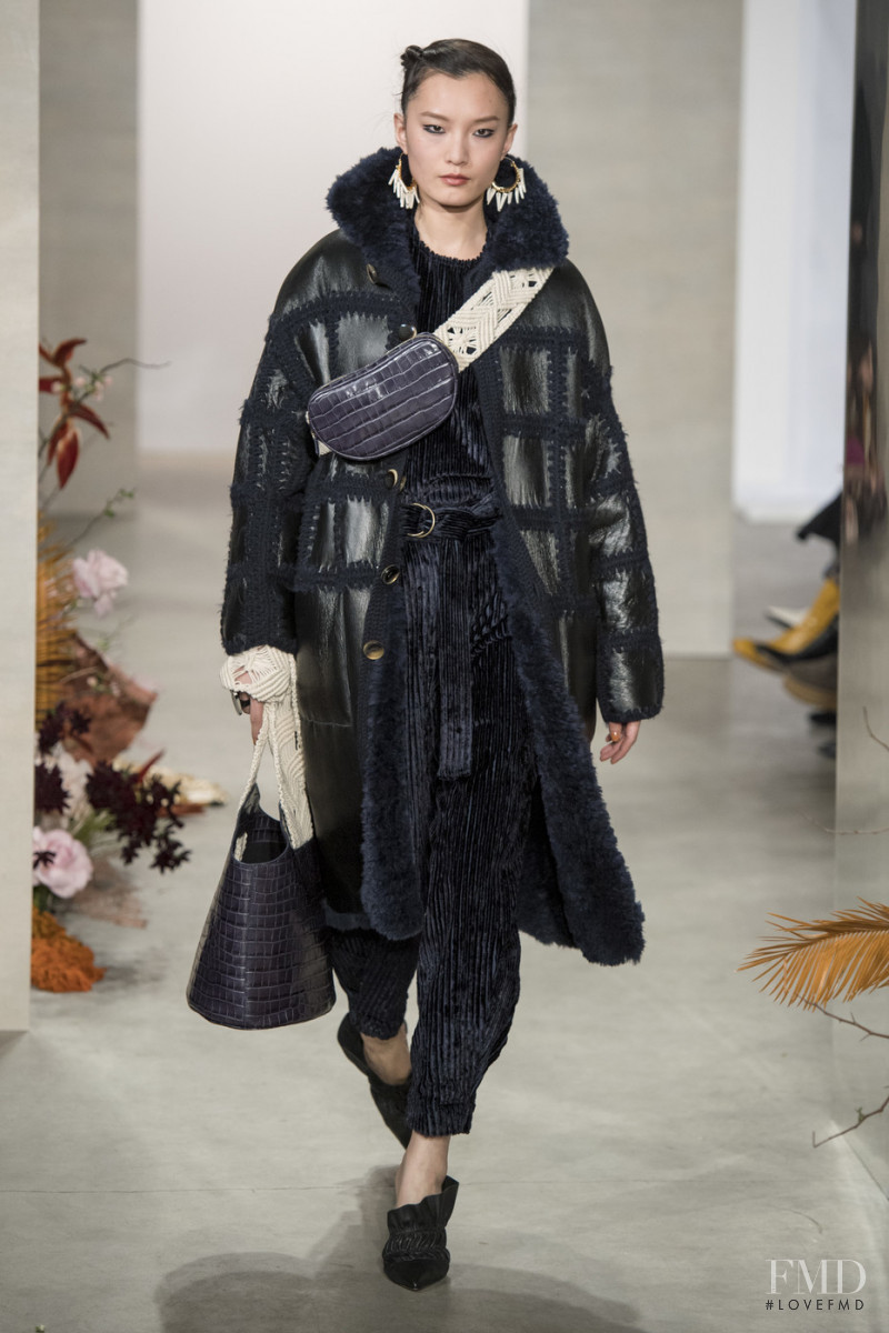 Liu Chunjie featured in  the Ulla Johnson fashion show for Autumn/Winter 2019