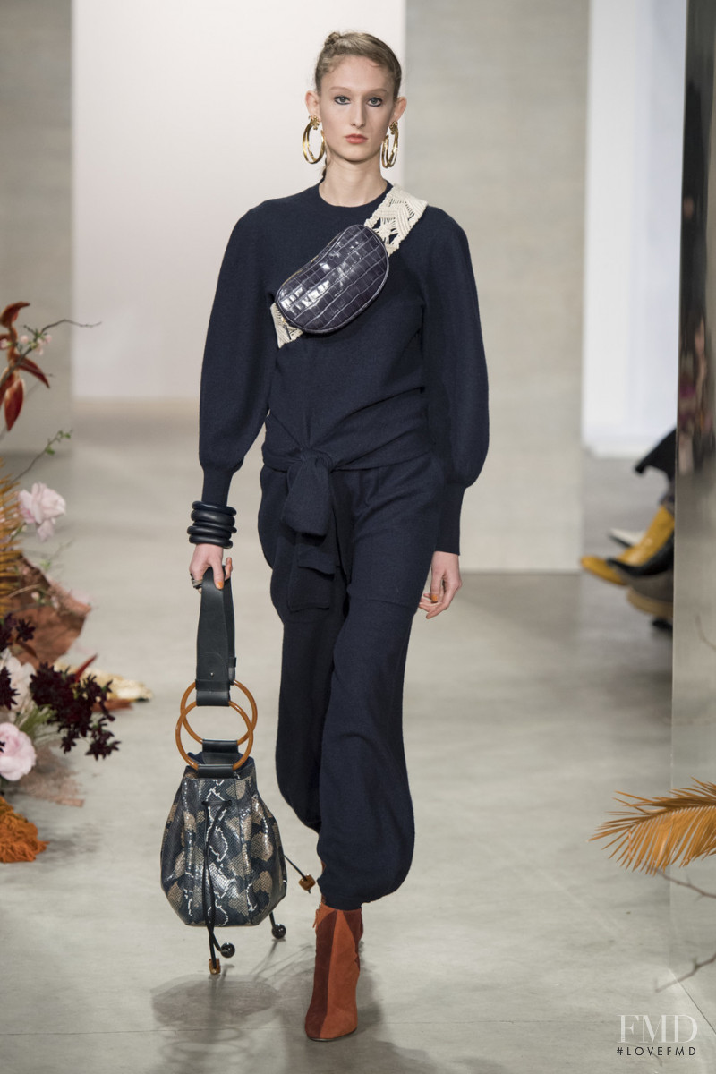Jay Wright featured in  the Ulla Johnson fashion show for Autumn/Winter 2019