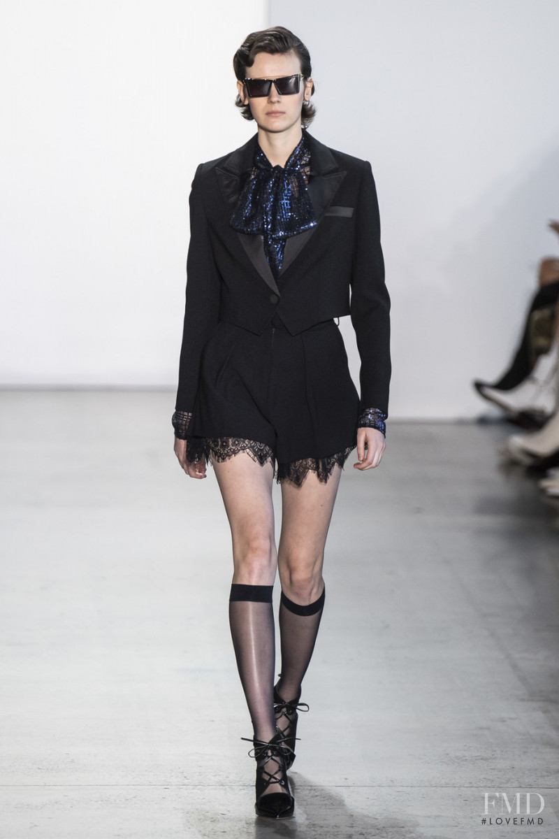 Jamily Meurer Wernke featured in  the Self Portrait fashion show for Autumn/Winter 2019