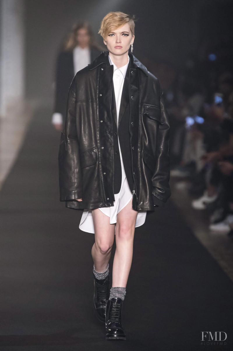 Ruth Bell featured in  the Zadig & Voltaire fashion show for Autumn/Winter 2019