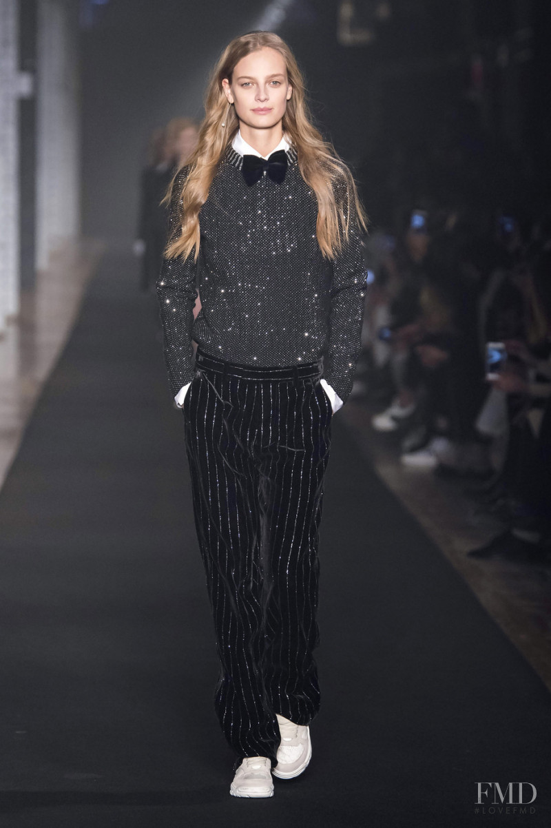 Ine Neefs featured in  the Zadig & Voltaire fashion show for Autumn/Winter 2019