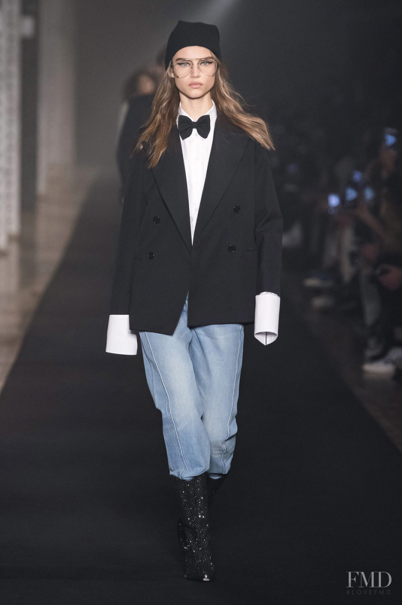 Meghan Roche featured in  the Zadig & Voltaire fashion show for Autumn/Winter 2019