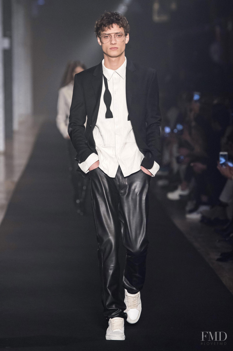 Serge Rigvava featured in  the Zadig & Voltaire fashion show for Autumn/Winter 2019
