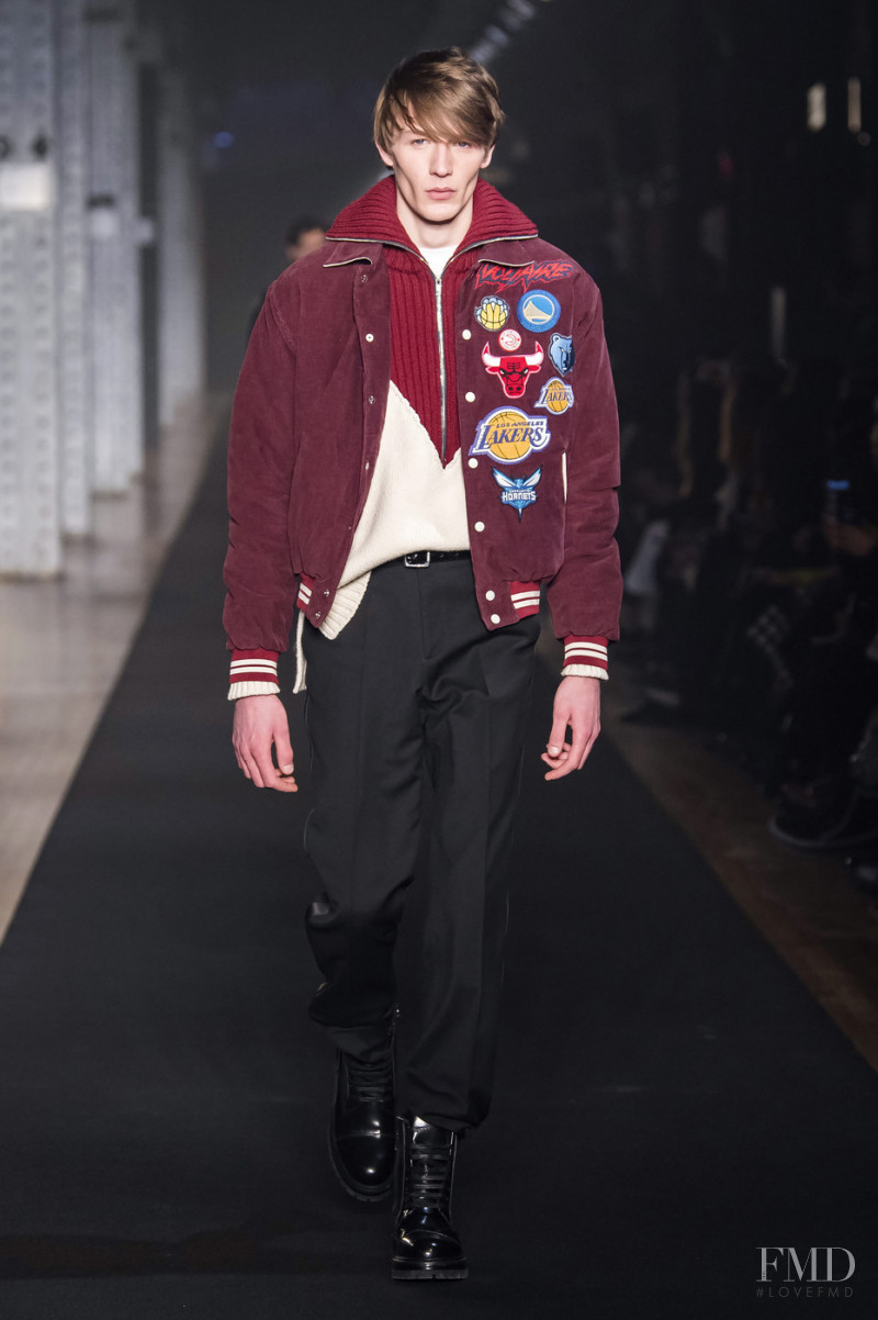 Finnlay Davis featured in  the Zadig & Voltaire fashion show for Autumn/Winter 2019