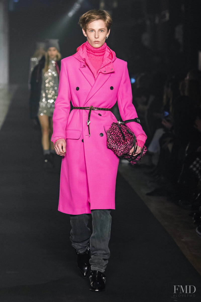 Emily Gafford featured in  the Zadig & Voltaire fashion show for Autumn/Winter 2019