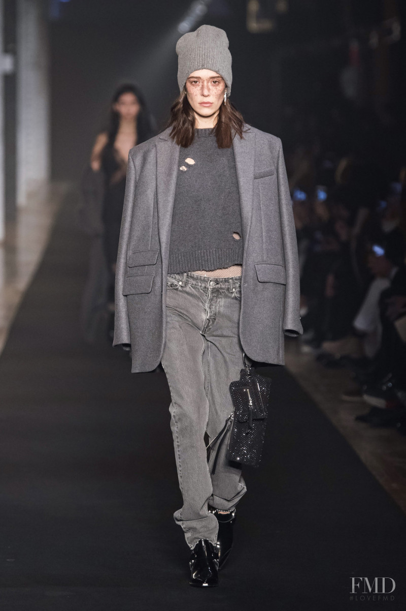 Maeva Nikita Giani Marshall featured in  the Zadig & Voltaire fashion show for Autumn/Winter 2019