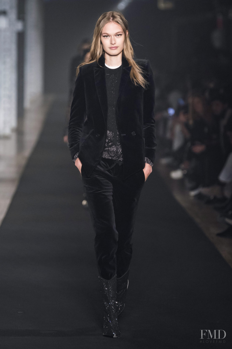 Dasha Maletina featured in  the Zadig & Voltaire fashion show for Autumn/Winter 2019