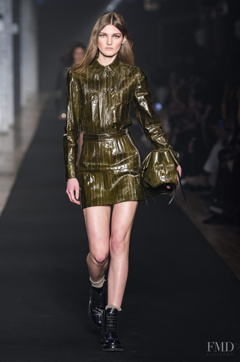 Nastya Abramova featured in  the Zadig & Voltaire fashion show for Autumn/Winter 2019