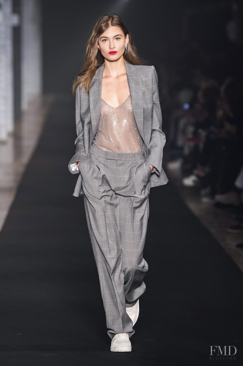 Grace Elizabeth featured in  the Zadig & Voltaire fashion show for Autumn/Winter 2019