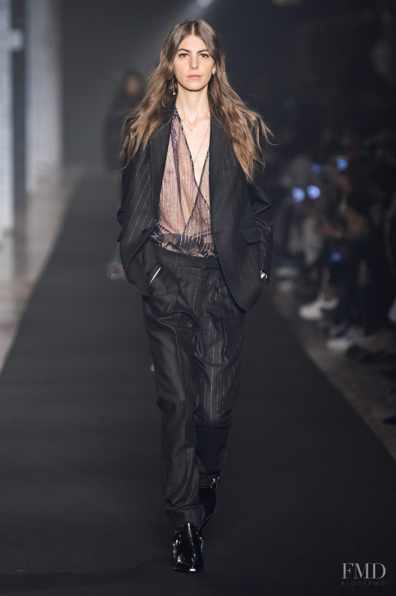 Agostina Otero featured in  the Zadig & Voltaire fashion show for Autumn/Winter 2019