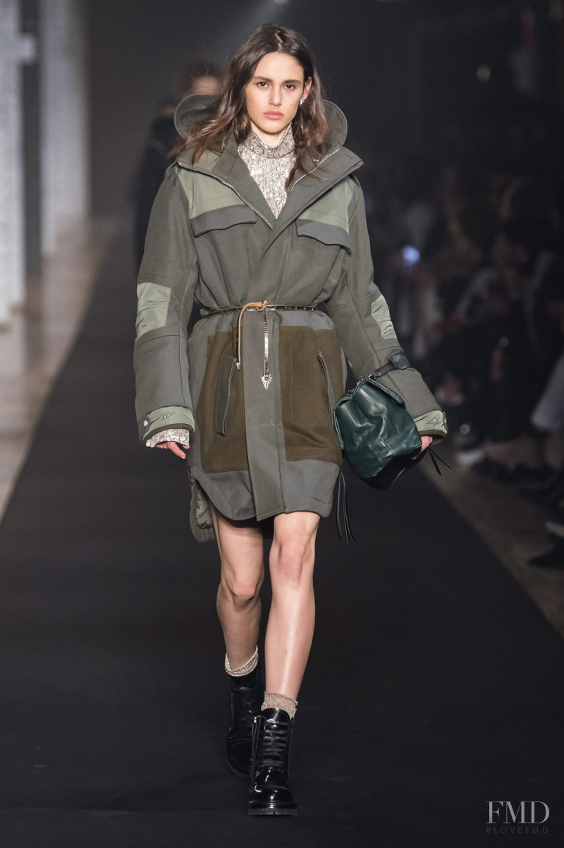 Aleyna Fitzgerald featured in  the Zadig & Voltaire fashion show for Autumn/Winter 2019