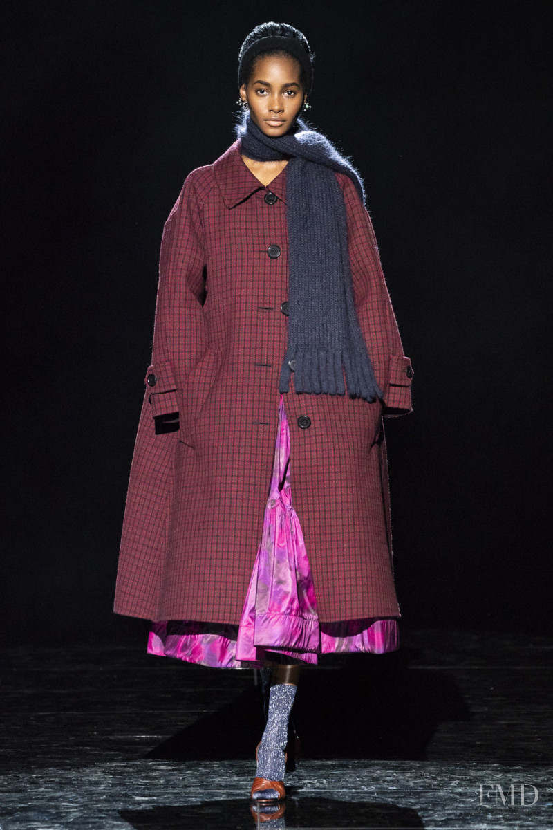 Tami Williams featured in  the Marc Jacobs fashion show for Autumn/Winter 2019