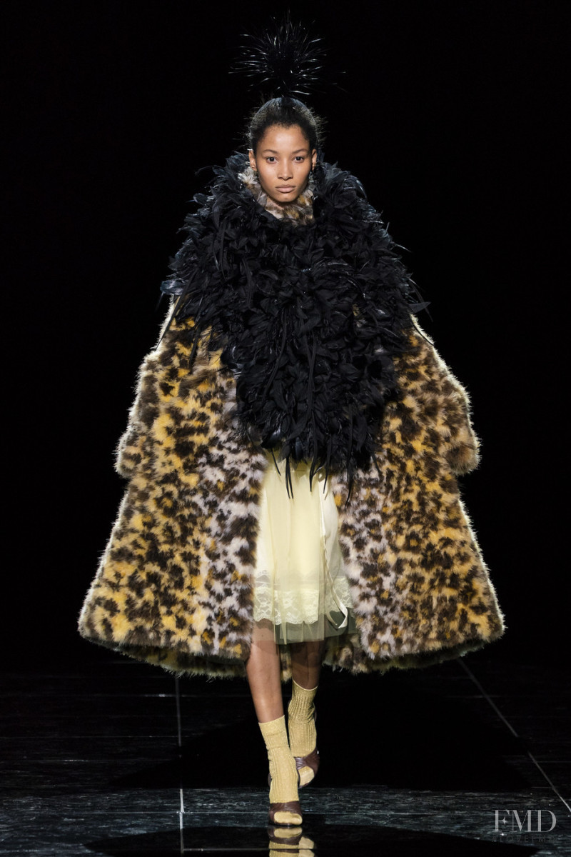 Lineisy Montero featured in  the Marc Jacobs fashion show for Autumn/Winter 2019