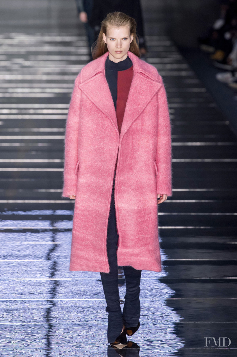 Sara Eirud featured in  the Boss by Hugo Boss fashion show for Autumn/Winter 2019
