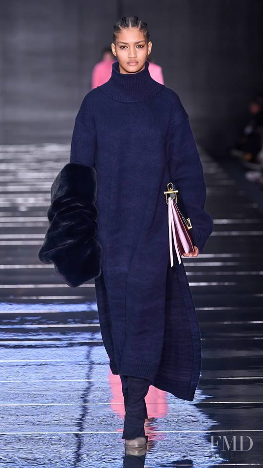 Anyelina Rosa featured in  the Boss by Hugo Boss fashion show for Autumn/Winter 2019