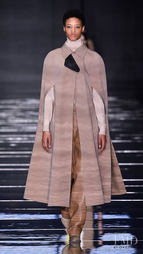 Janaye Furman featured in  the Boss by Hugo Boss fashion show for Autumn/Winter 2019