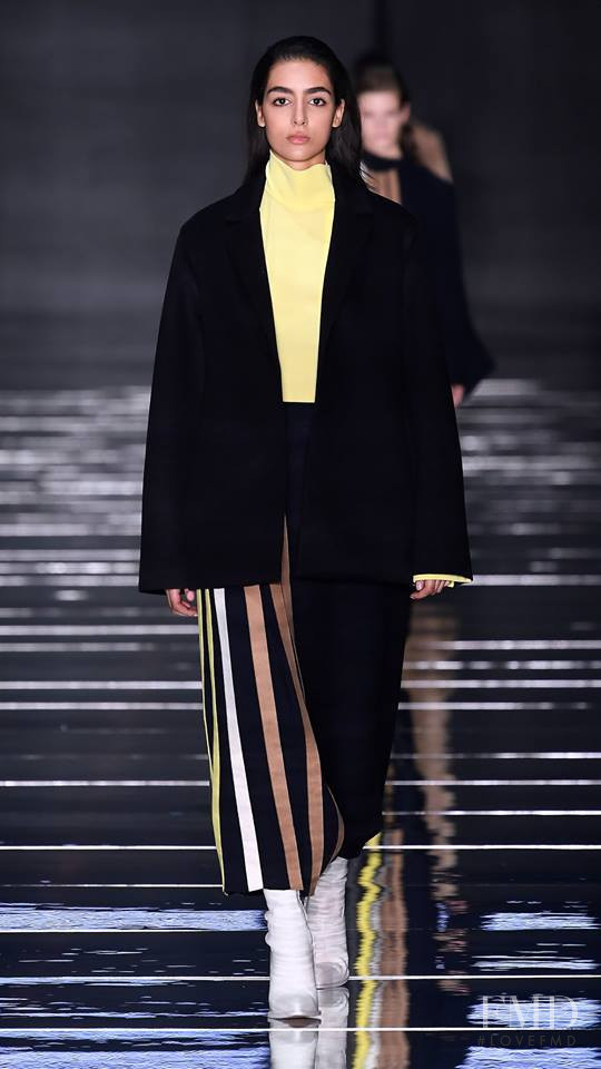Nora Attal featured in  the Boss by Hugo Boss fashion show for Autumn/Winter 2019