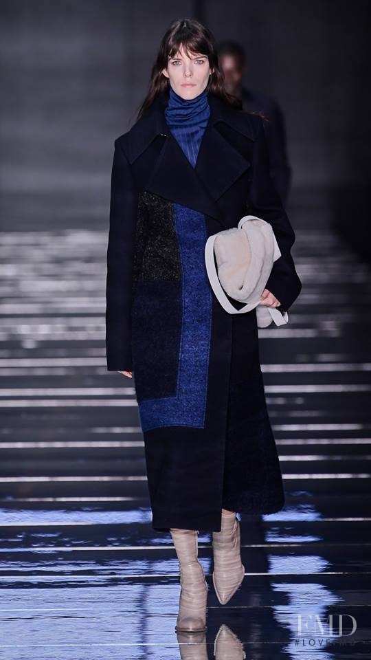 Meghan Collison featured in  the Boss by Hugo Boss fashion show for Autumn/Winter 2019