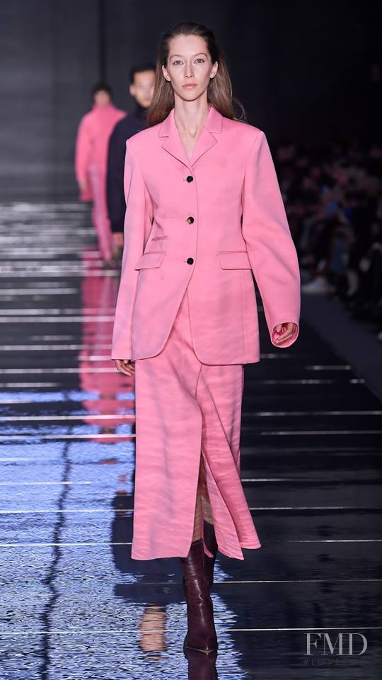 Alana Zimmer featured in  the Boss by Hugo Boss fashion show for Autumn/Winter 2019