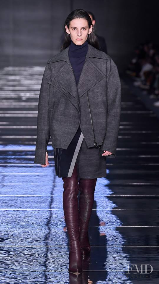 Cyrielle Lalande featured in  the Boss by Hugo Boss fashion show for Autumn/Winter 2019