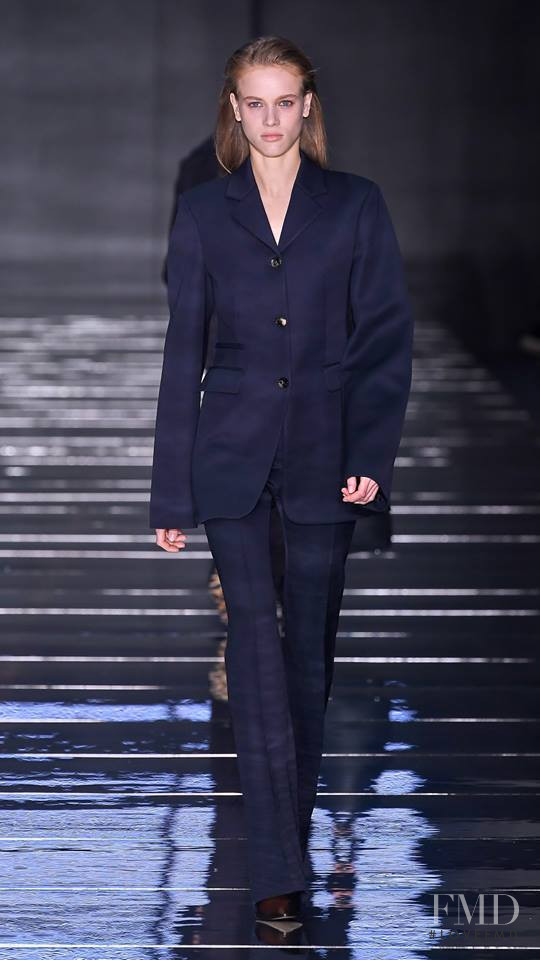 Sarah Dahl featured in  the Boss by Hugo Boss fashion show for Autumn/Winter 2019