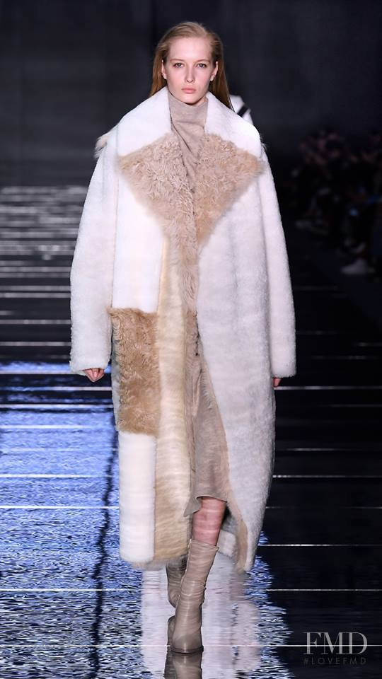 Kateryna Zub featured in  the Boss by Hugo Boss fashion show for Autumn/Winter 2019