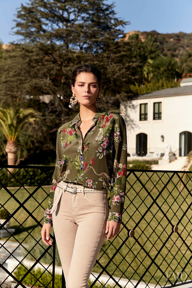 George Gigi Midgley featured in  the L\'Agence lookbook for Spring/Summer 2019