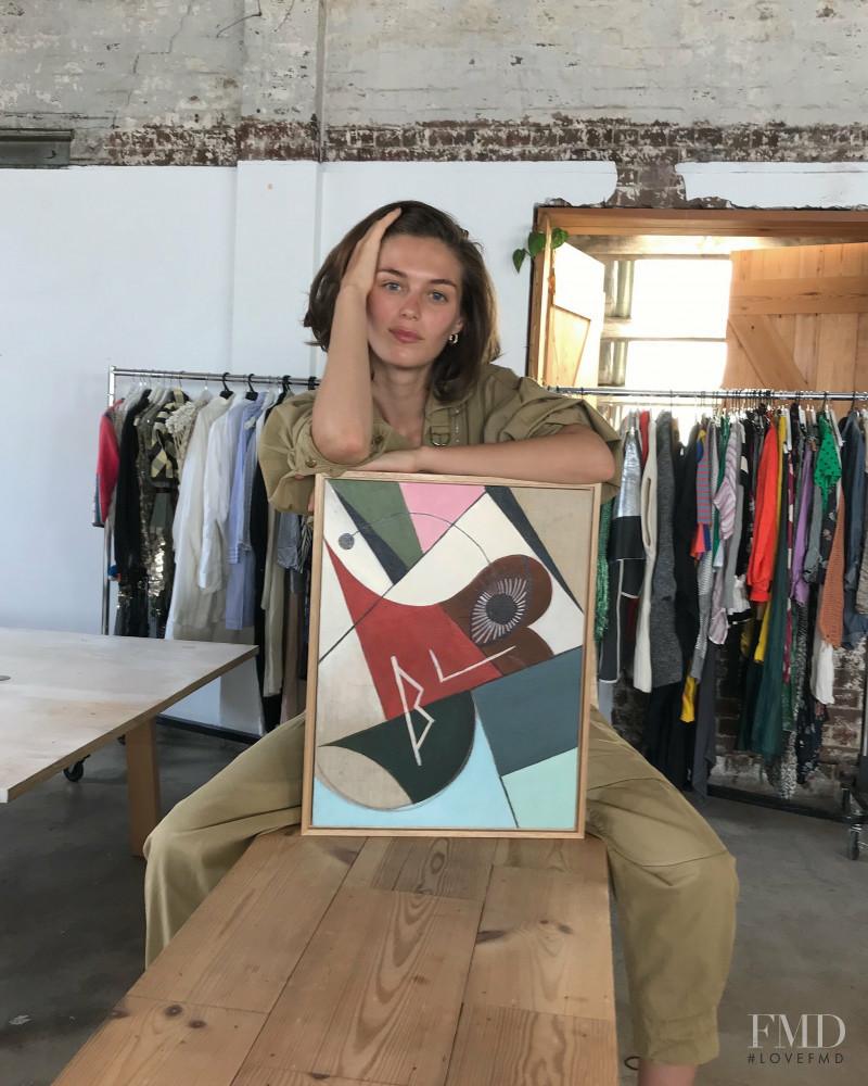 George Gigi Midgley featured in  the Artclub lookbook for Summer 2019