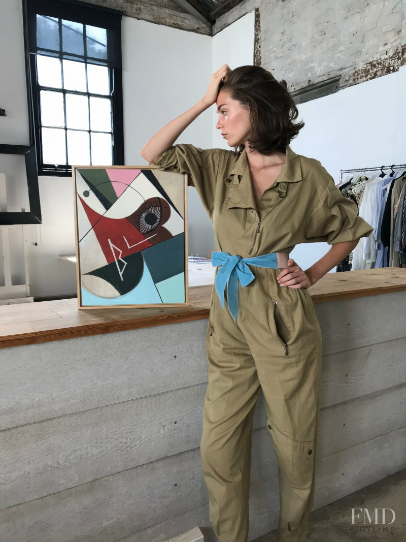 George Gigi Midgley featured in  the Artclub lookbook for Summer 2019