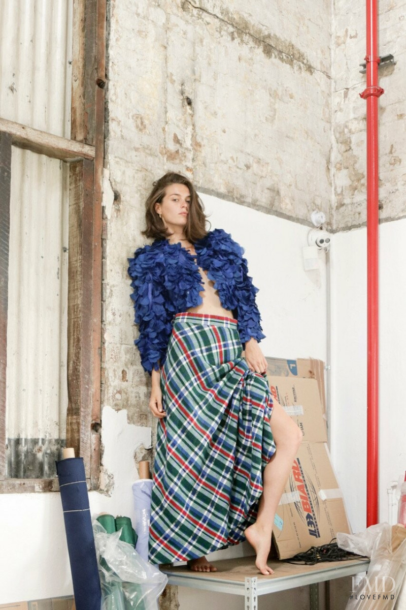 George Gigi Midgley featured in  the Artclub lookbook for Summer 2019