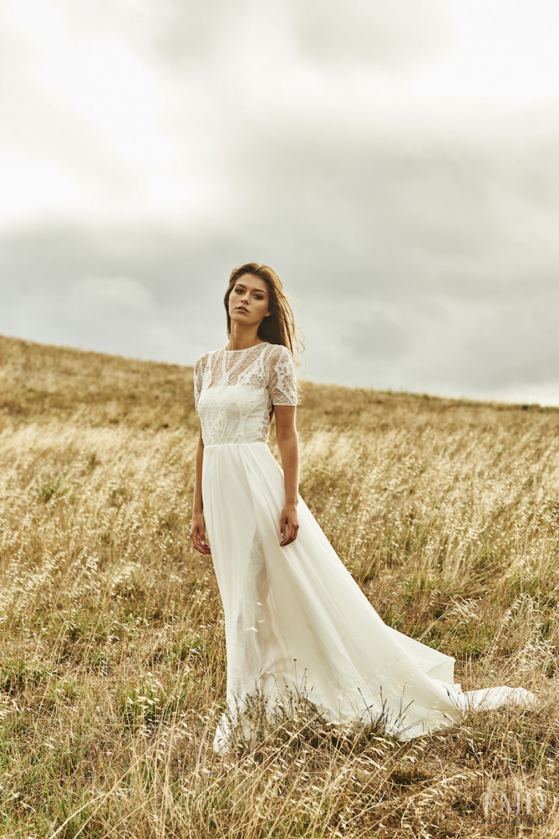 George Gigi Midgley featured in  the Grace Loves Lace advertisement for Autumn/Winter 2016