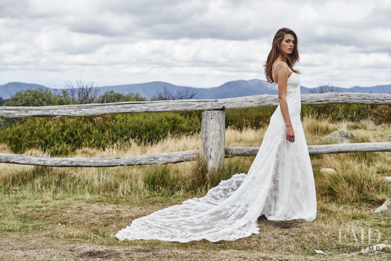 George Gigi Midgley featured in  the Grace Loves Lace advertisement for Autumn/Winter 2016