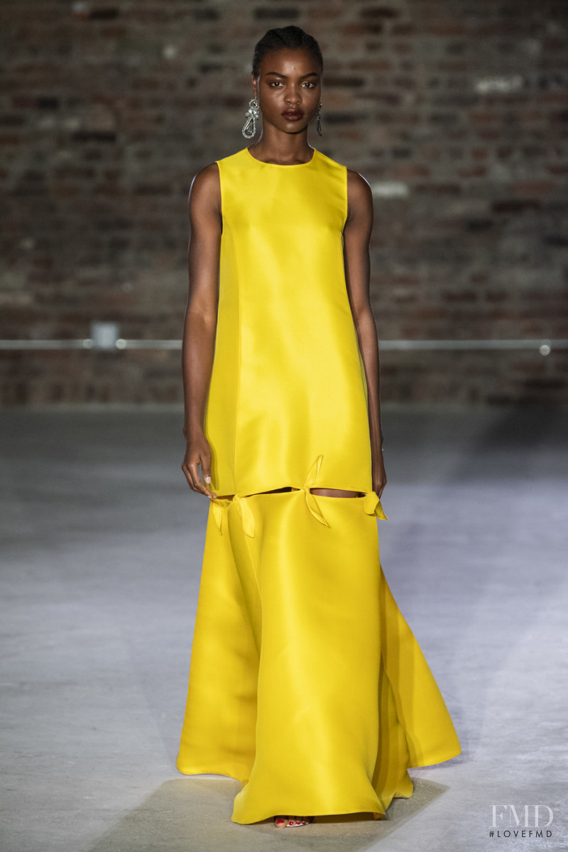 Olamide Ogundele featured in  the Jonathan Cohen fashion show for Autumn/Winter 2019