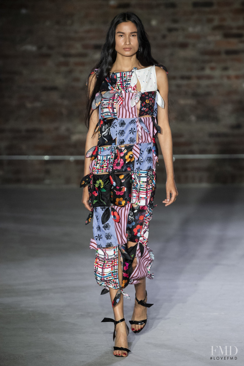 Varsha Thapa featured in  the Jonathan Cohen fashion show for Autumn/Winter 2019