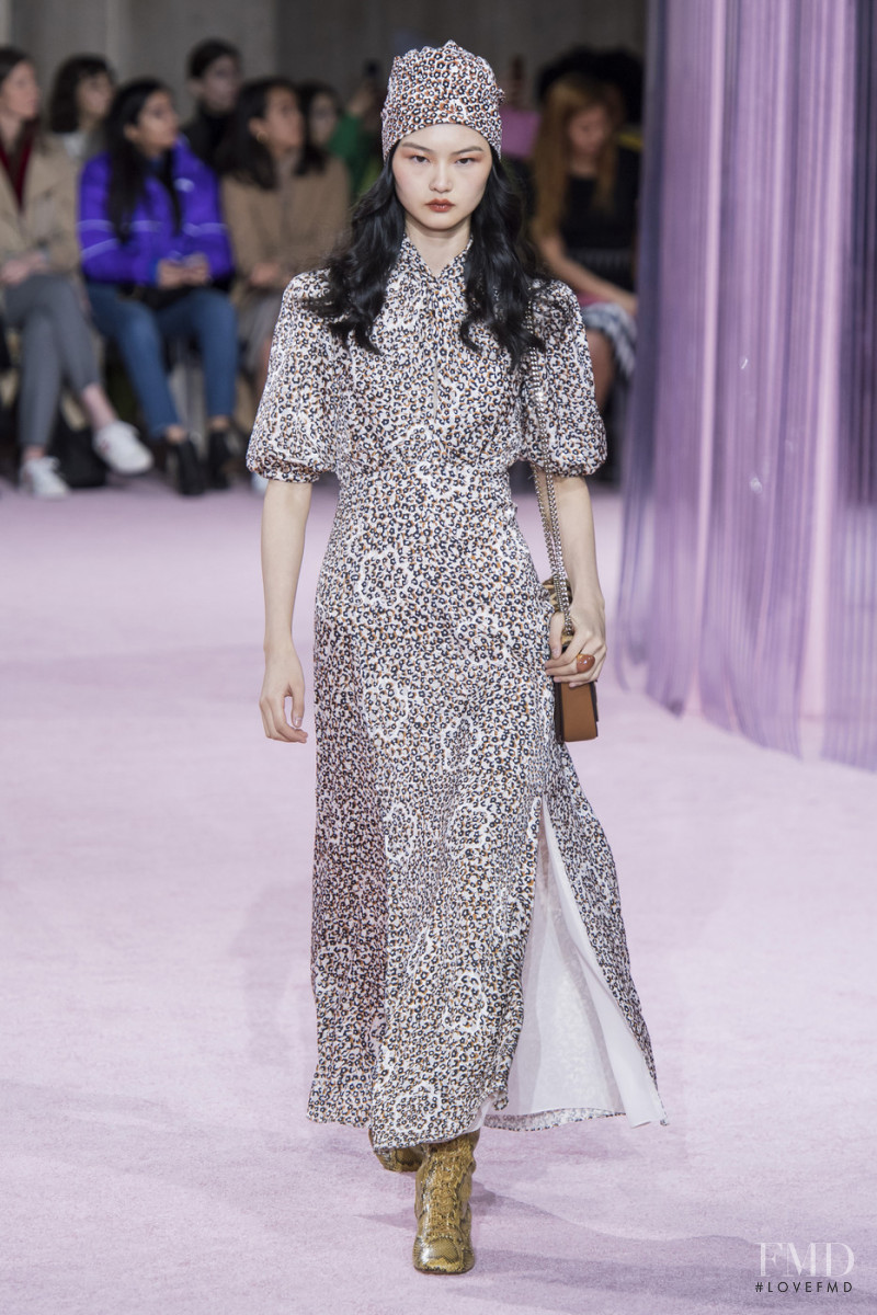 Cong He featured in  the Kate Spade New York fashion show for Autumn/Winter 2019