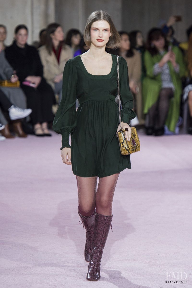 Giedre Dukauskaite featured in  the Kate Spade New York fashion show for Autumn/Winter 2019