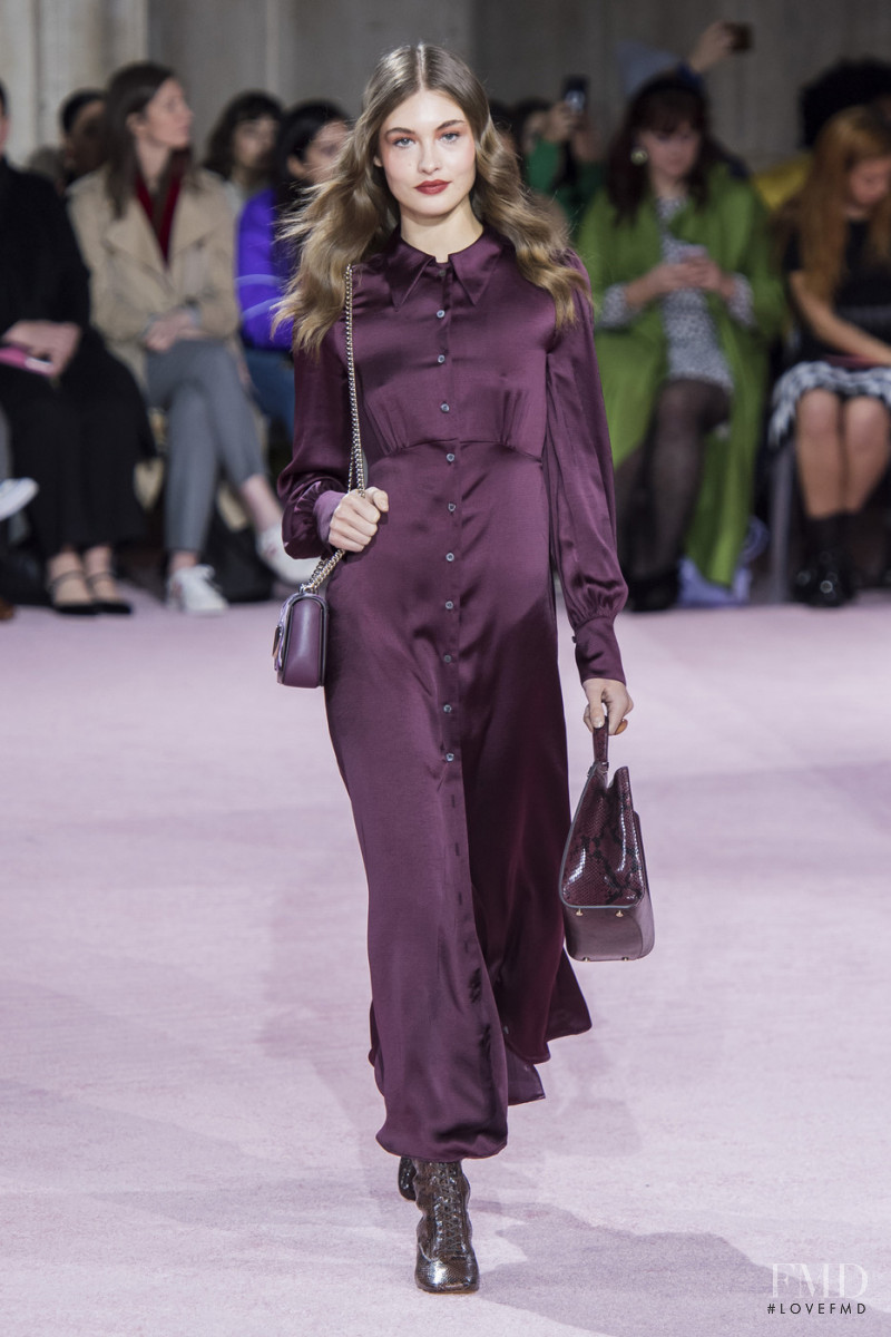 Grace Elizabeth featured in  the Kate Spade New York fashion show for Autumn/Winter 2019