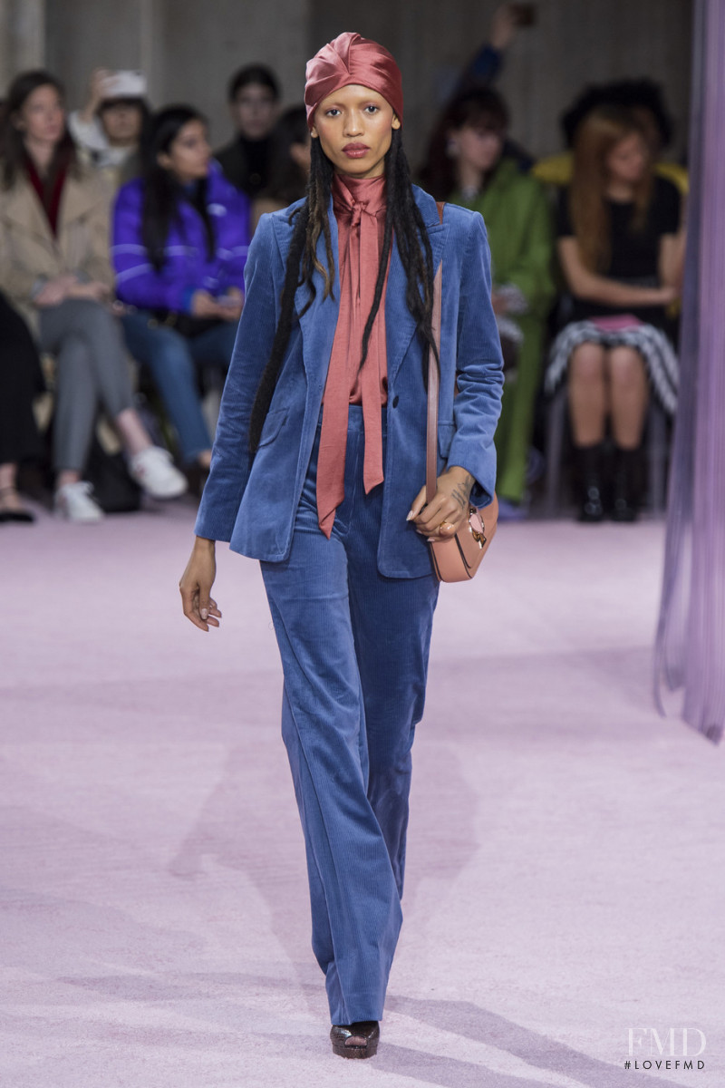 Adesuwa Aighewi featured in  the Kate Spade New York fashion show for Autumn/Winter 2019