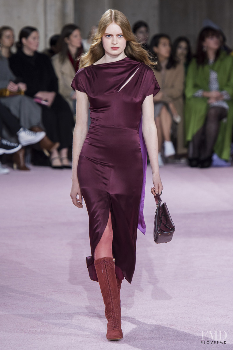 Emmy Krüger featured in  the Kate Spade New York fashion show for Autumn/Winter 2019