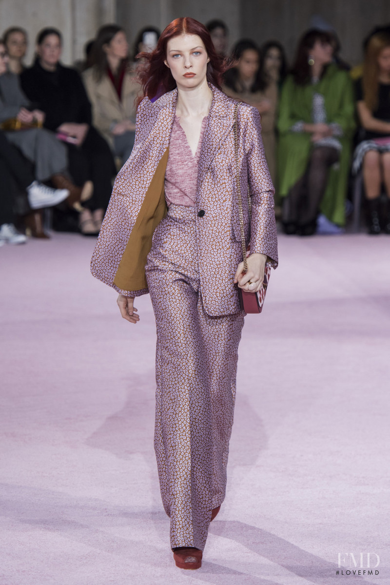 Remington Williams featured in  the Kate Spade New York fashion show for Autumn/Winter 2019