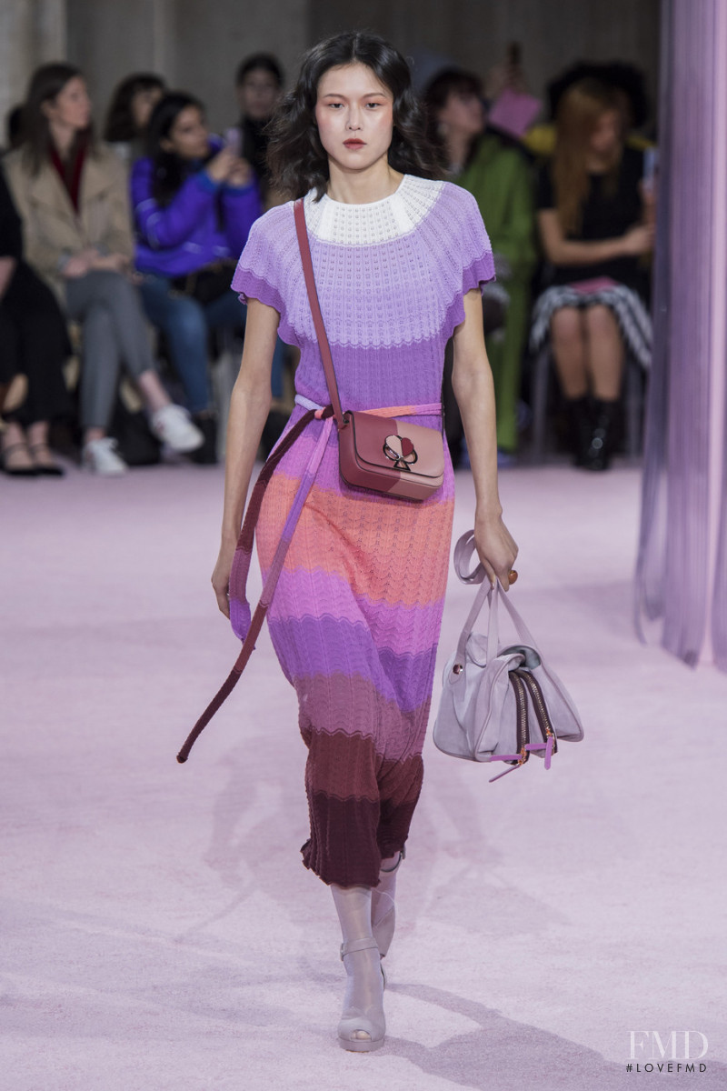 Su Kexin featured in  the Kate Spade New York fashion show for Autumn/Winter 2019