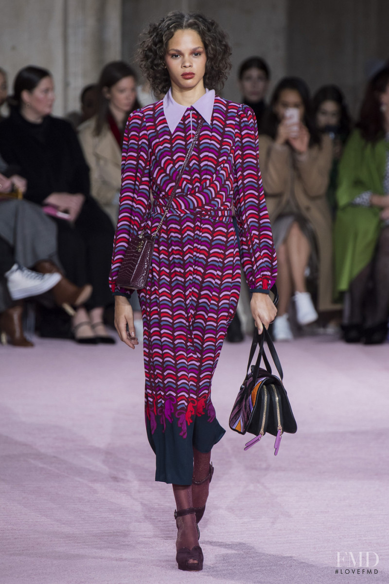 Hiandra Martinez featured in  the Kate Spade New York fashion show for Autumn/Winter 2019