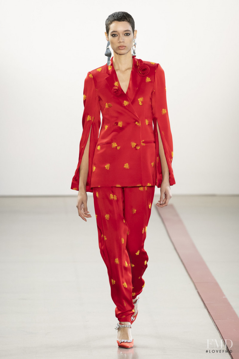 Brynn Bonner featured in  the Hellessy fashion show for Autumn/Winter 2019