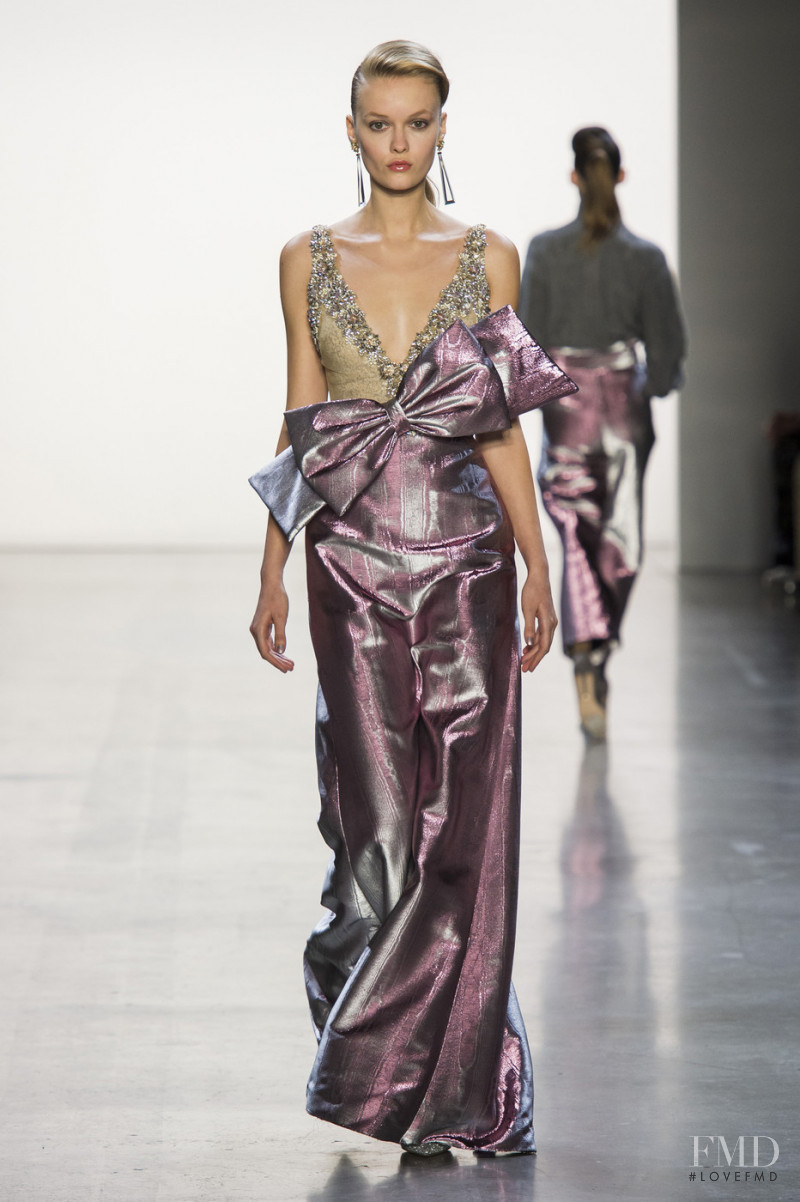 Badgley Mischka fashion show for Autumn/Winter 2019