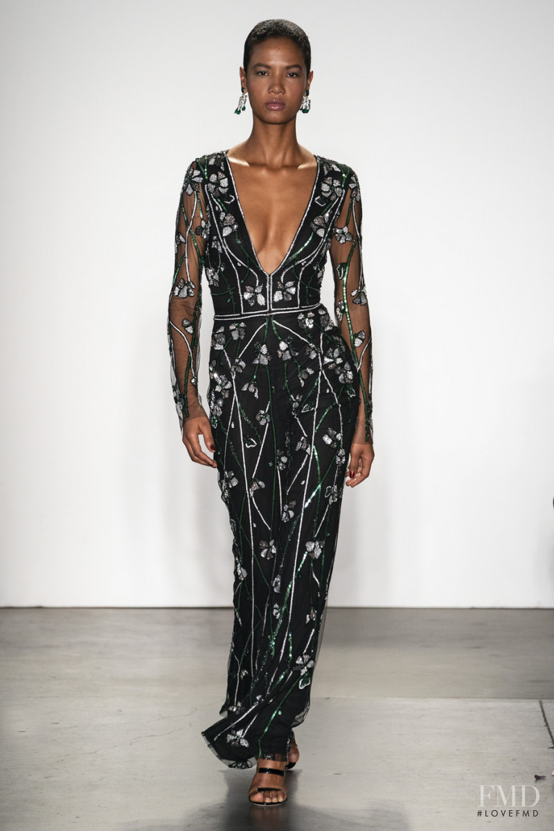 Ariela Soares featured in  the Pamella Roland fashion show for Autumn/Winter 2019