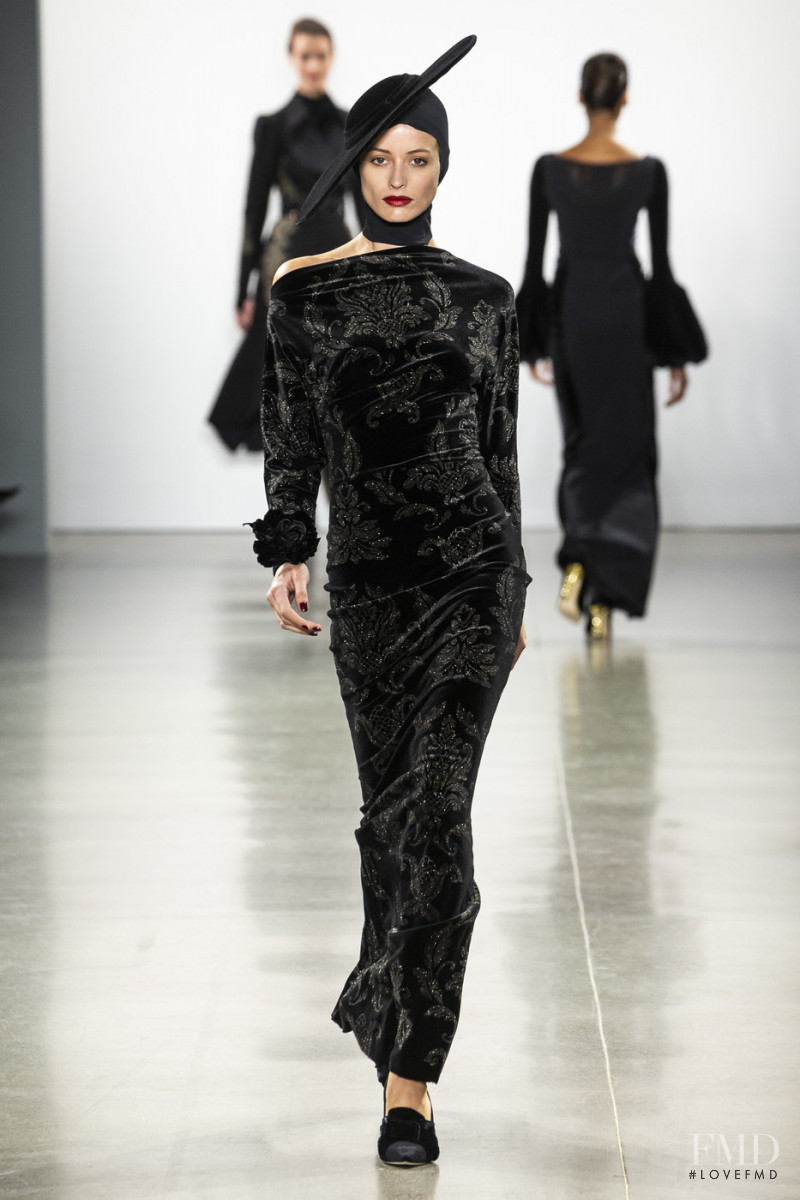 Flavia Lucini featured in  the Chiara Boni La Petite Robe fashion show for Autumn/Winter 2019