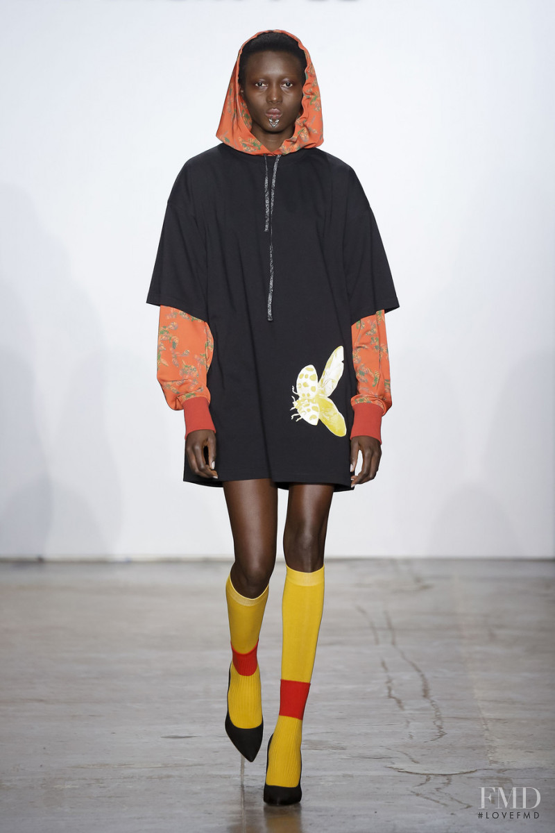 Rouguy Faye featured in  the Dirty Pineapple fashion show for Autumn/Winter 2019