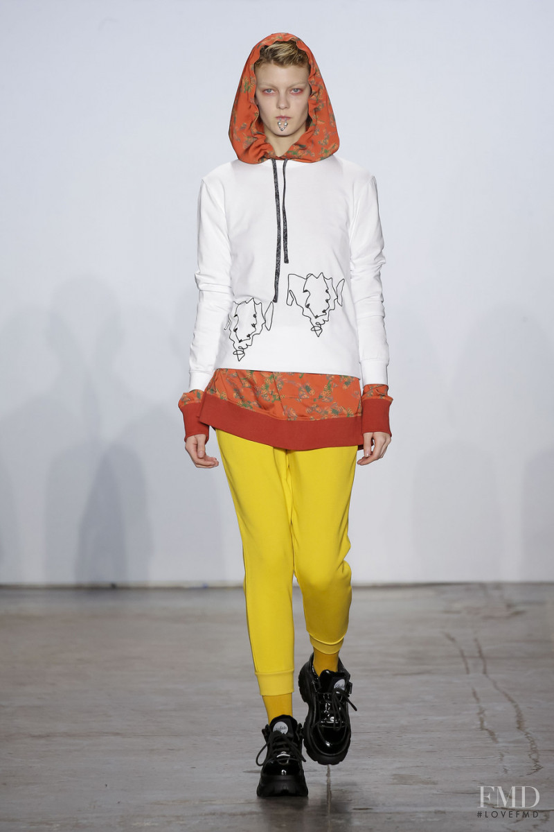 Sarah Fraser featured in  the Dirty Pineapple fashion show for Autumn/Winter 2019