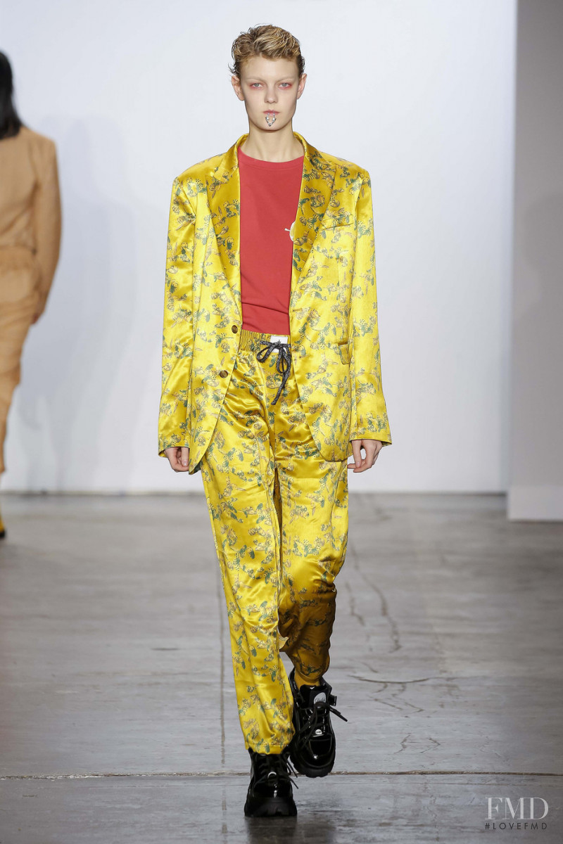 Sarah Fraser featured in  the Dirty Pineapple fashion show for Autumn/Winter 2019